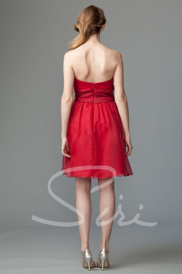 Red Bridesmaid Dress
