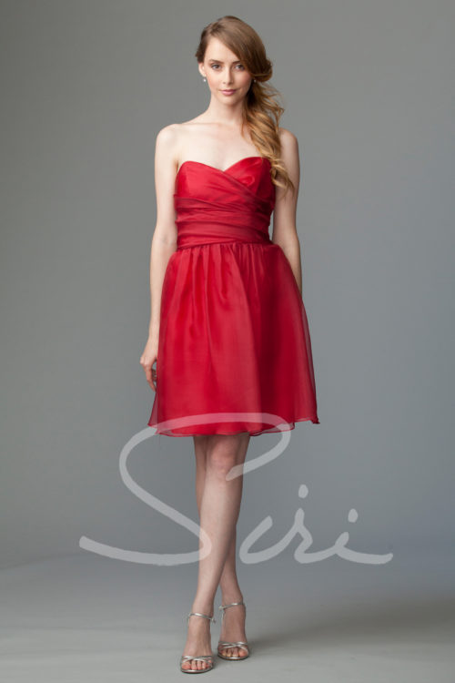 Red Bridesmaid Dress