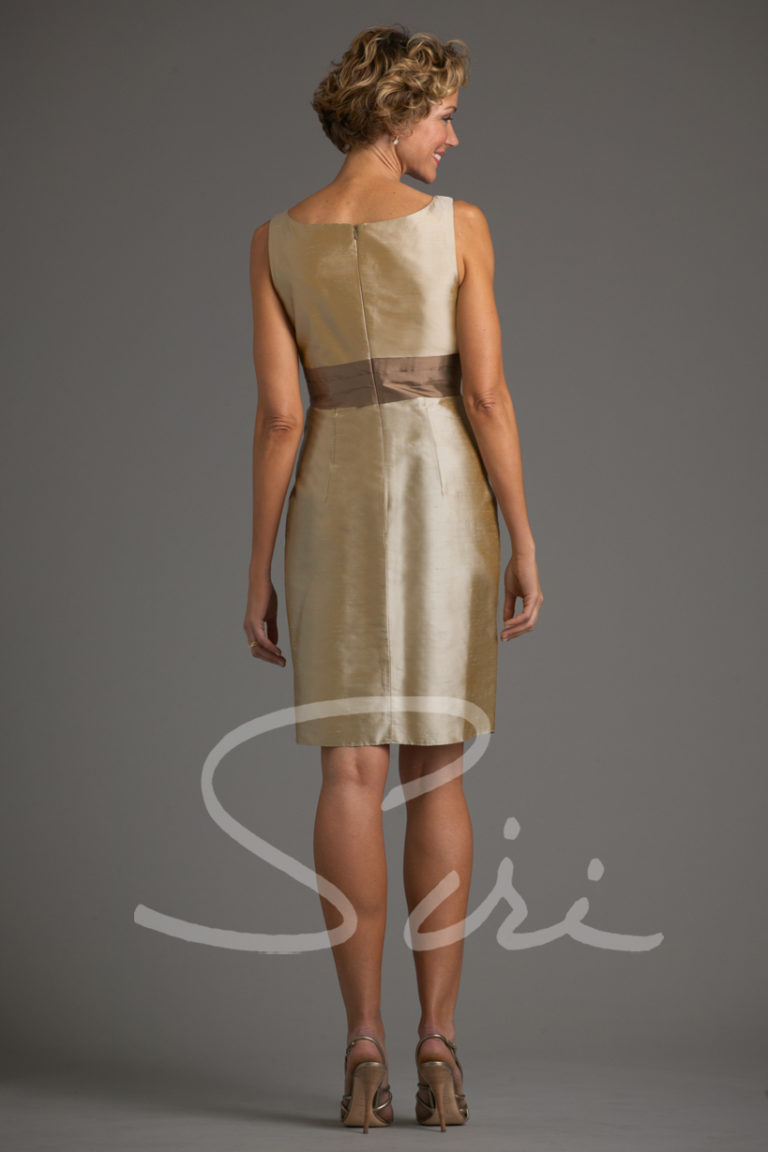 taupe dress for wedding