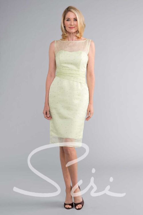 Spring green dress