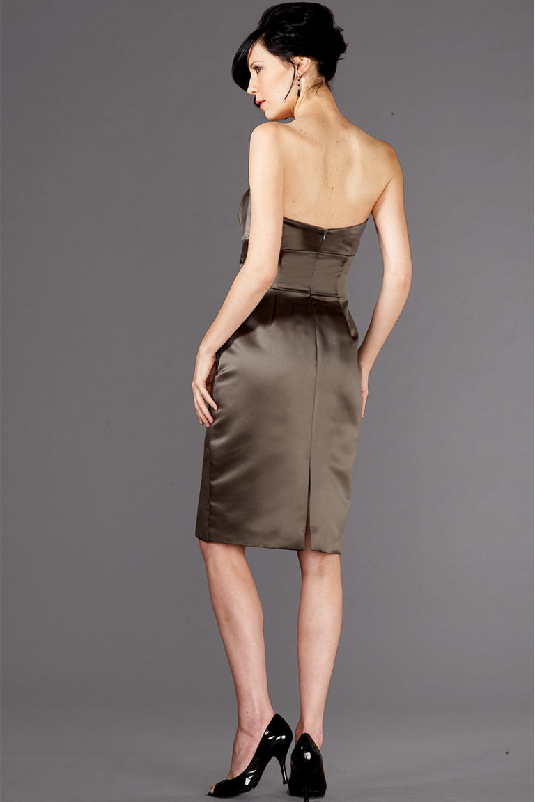 Siri Dresses-Pierre Dress 5937-Slate Grey-San Francisco-California