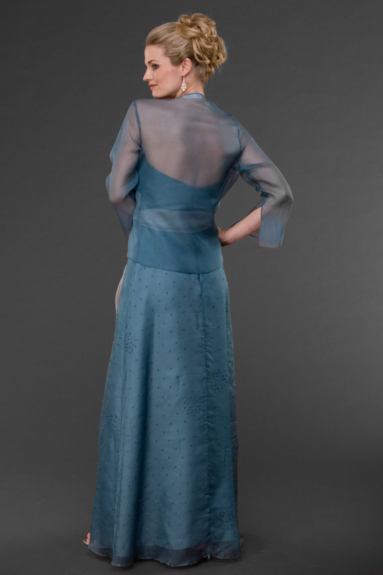 Siri - sheer blue jacket