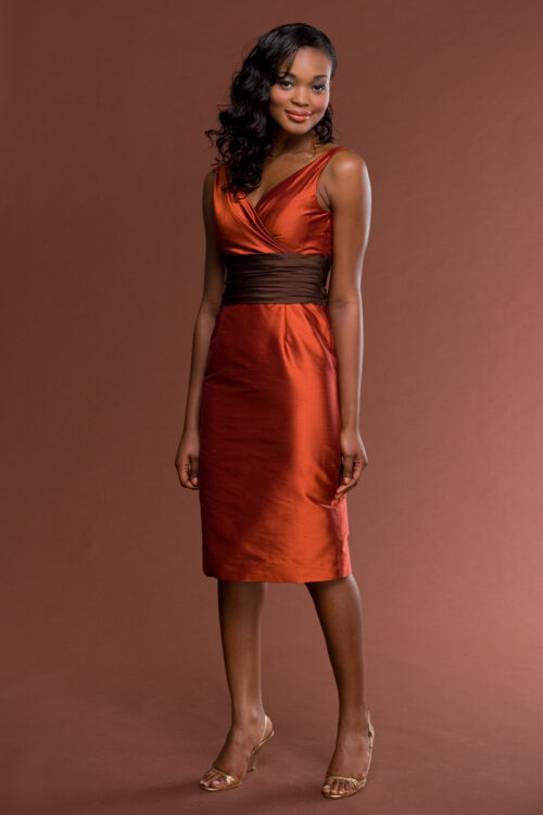 Burnt Orange Dress