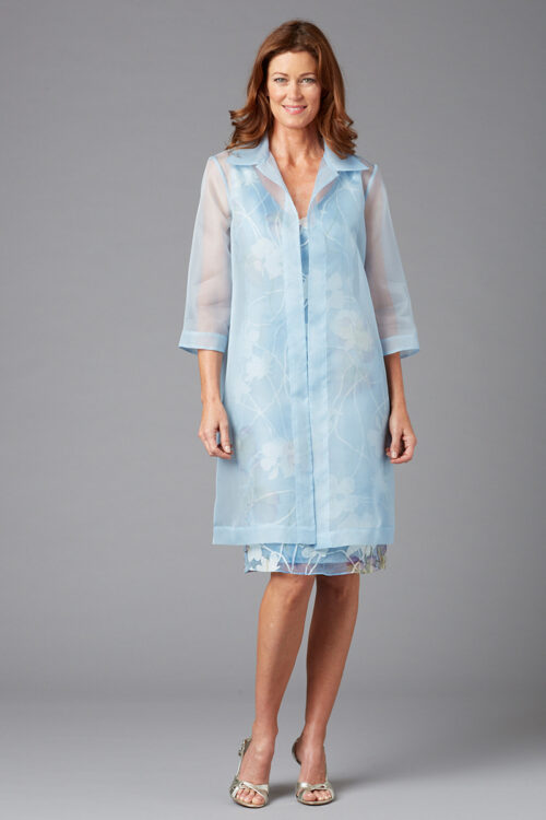 Siri - Jackets and Separates - Serenade Coat 9724 - Ice Blue - San Francisco