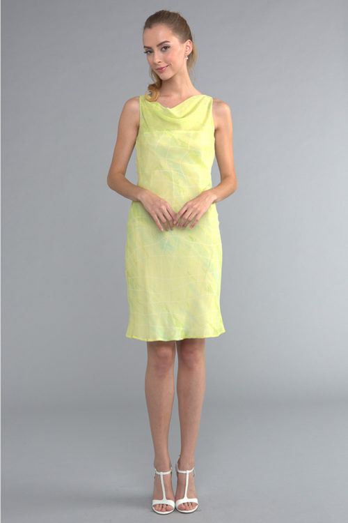 Siri - San Francisco - Day Dresses - Draped Bias Sheath 4446