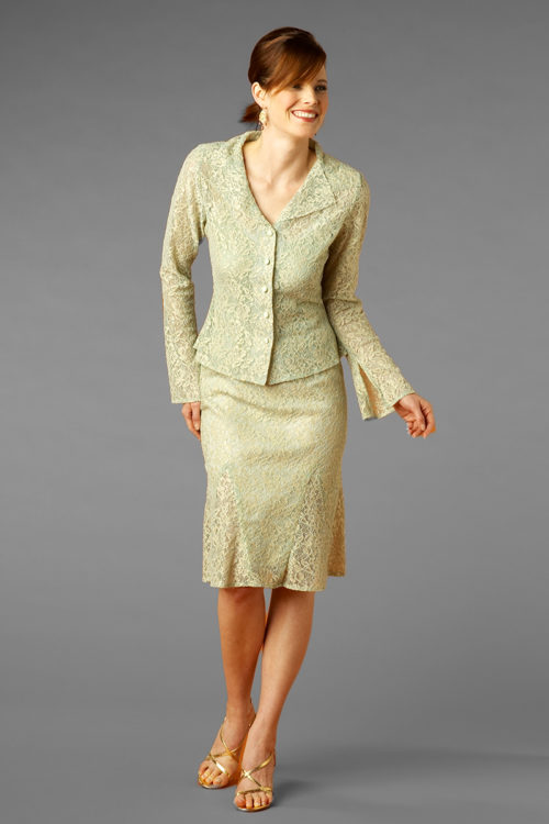 Siri - Cocktail Dresses - Cardigan Jacket 5833 Flippy Skirt 5831