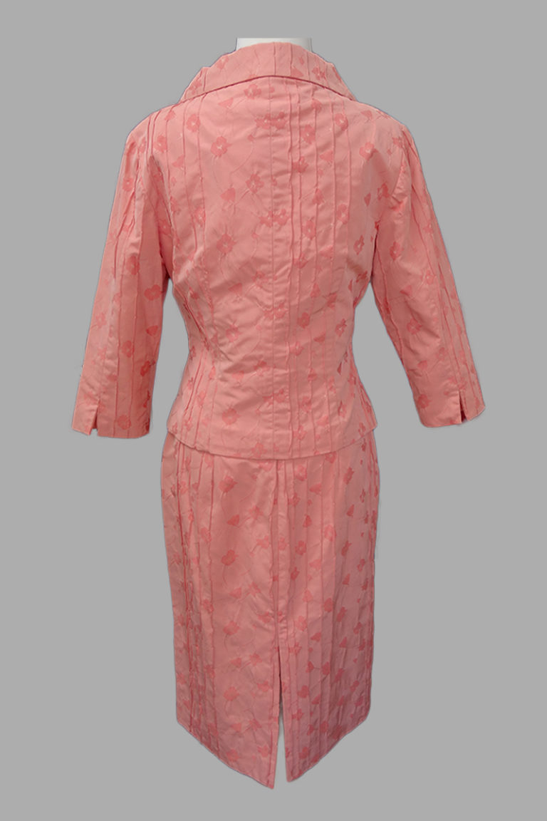 salmon pink jacket