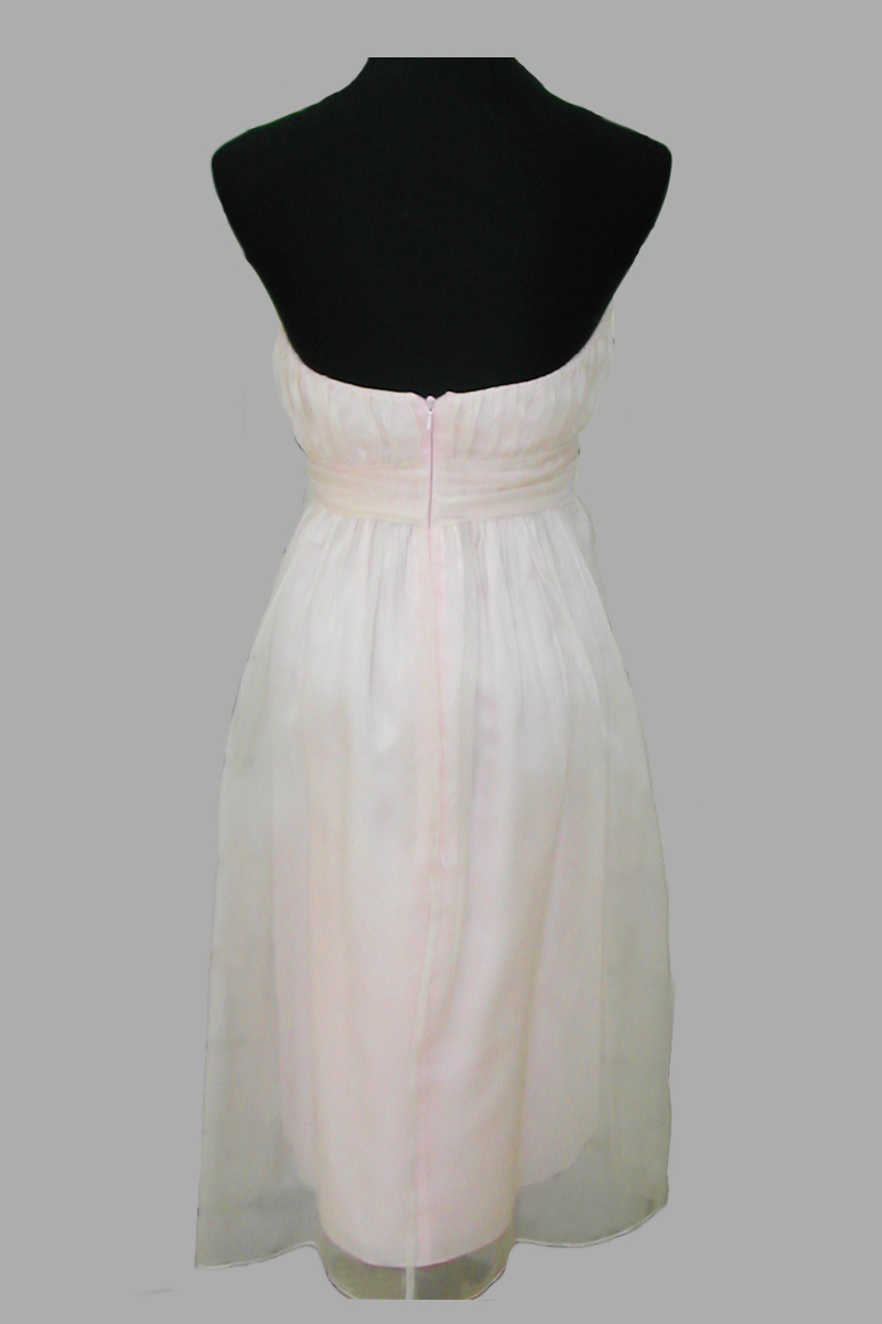 strapless occasion dress