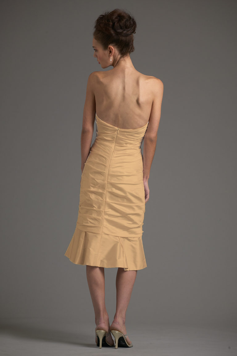 Siri - Bridal Sale - Del Mar Flounced Dress 9380 - San Francisco