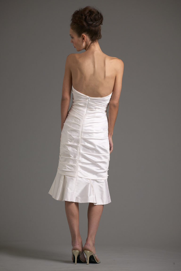 Siri - Bridal Sale - Del Mar Flounced Dress 9380 - San Francisco