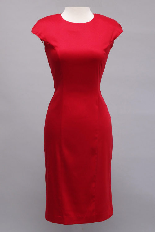 Red Sheath Dress for event