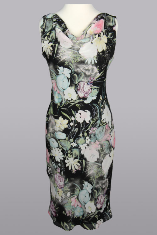 Siri Dress, 5467 Kitty Dress, Floral Sheath Dress