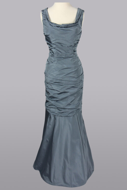 Blue gown