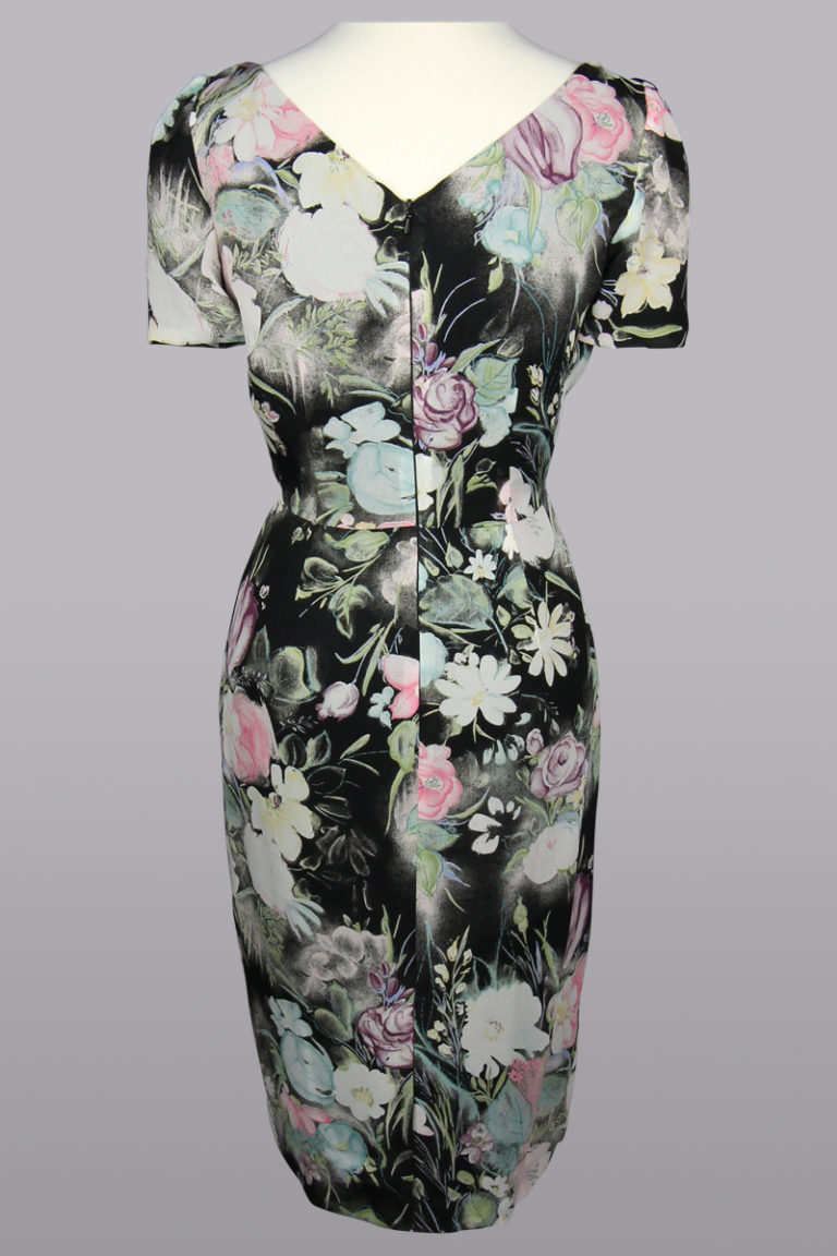 Siri Dress, San Francisco, Floral Print, Short Sleeve