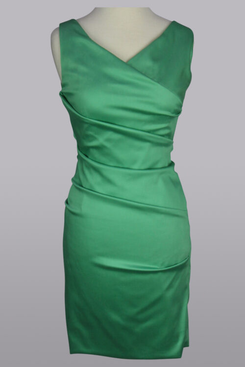 jade green dress