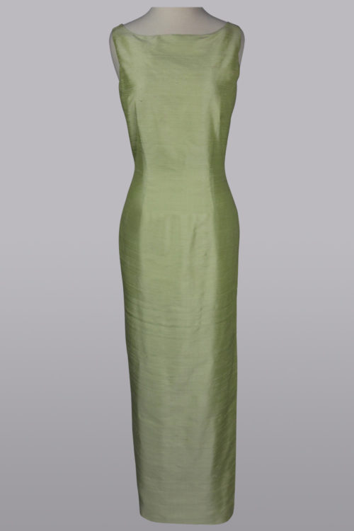 duppioni gown