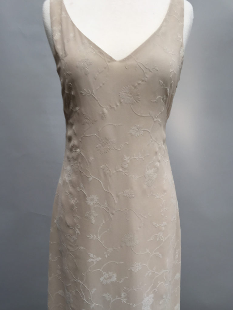 champagne floral gown-Siri-back