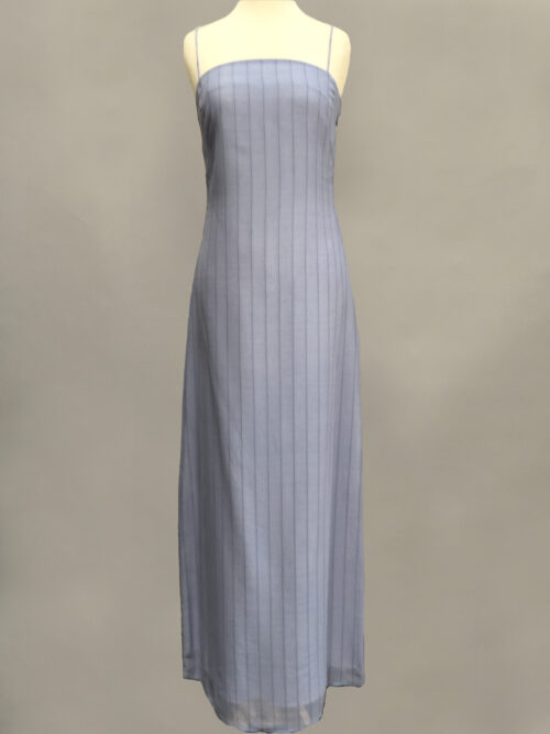 Blue slip gown for wedding