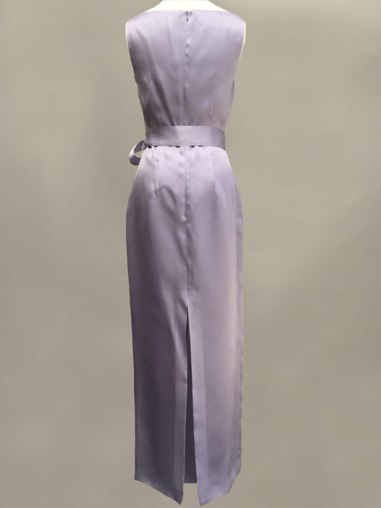 Purple gown for wedding