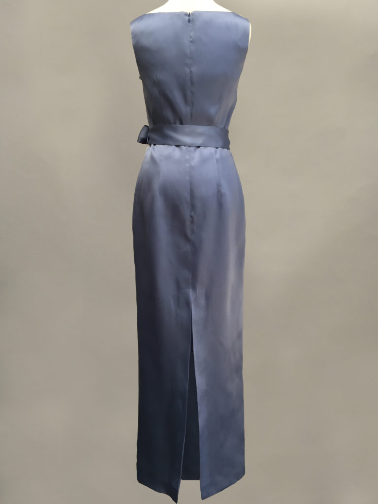 Blue bridesmaid gown