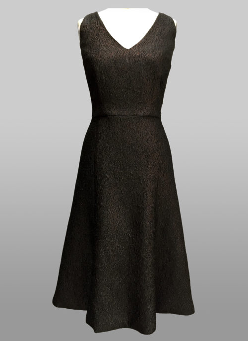V neck cocktail dress