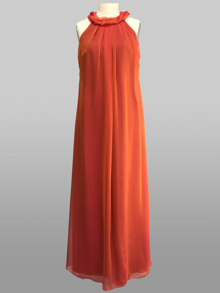 Orange gown