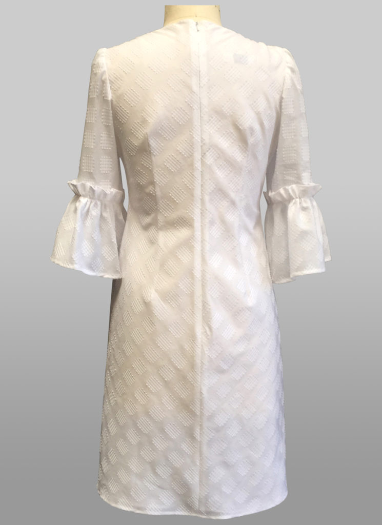 White cotton dress