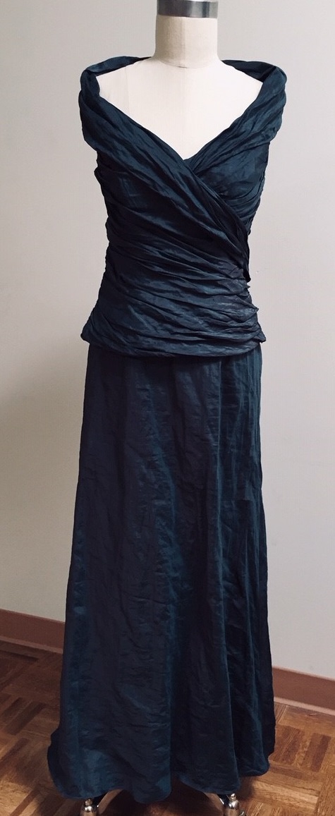 Blue Teal Gown