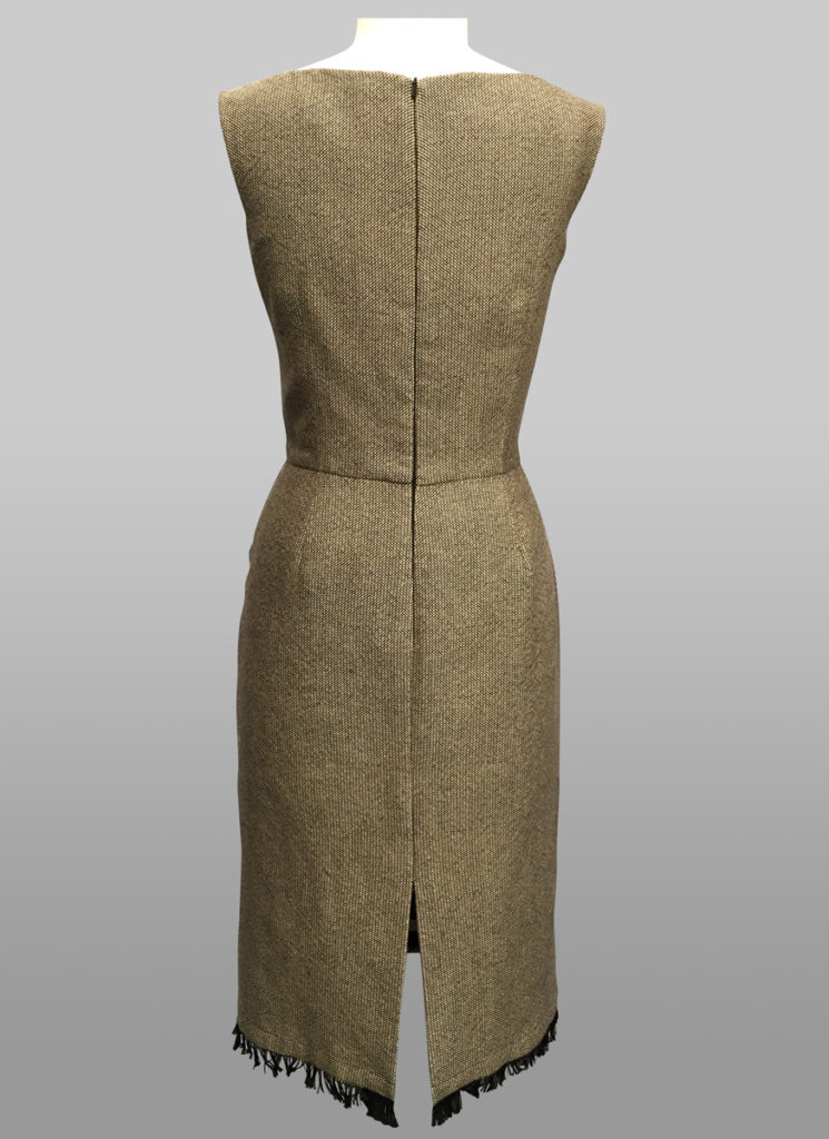 grey cotton dress