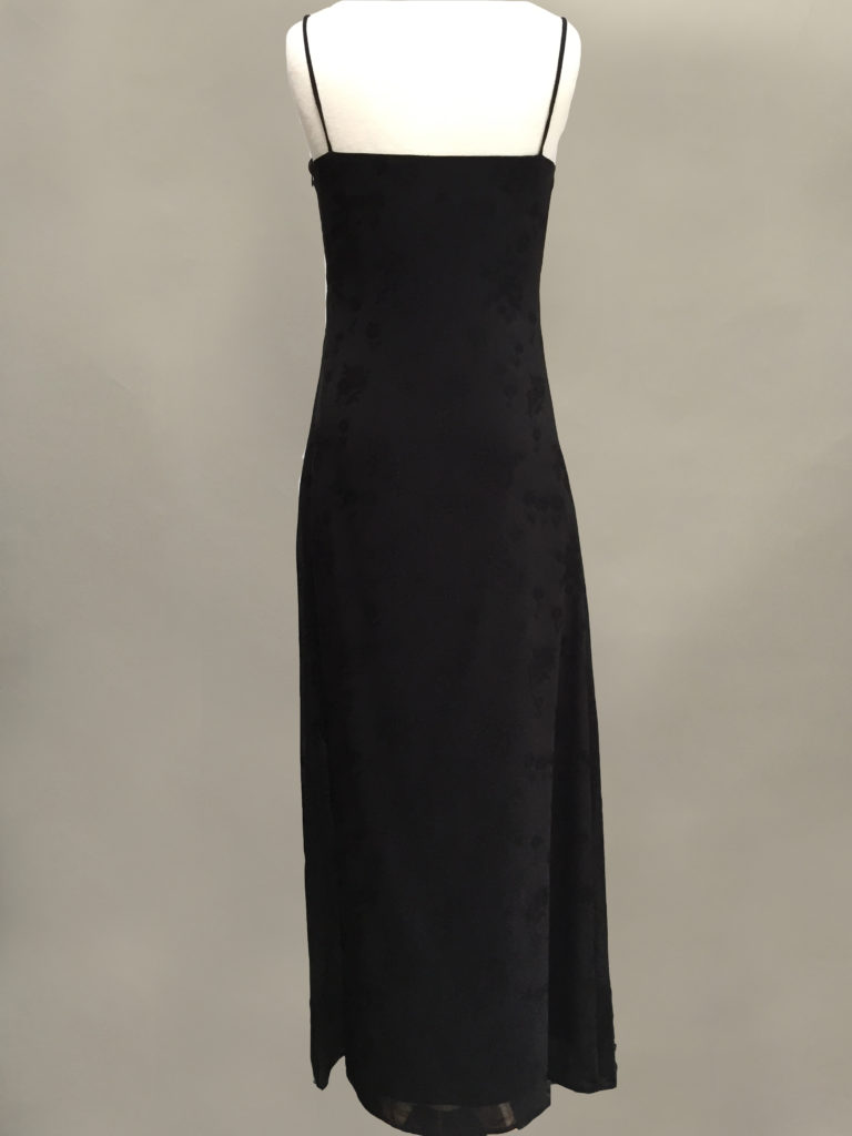 Black slip Gown Siri