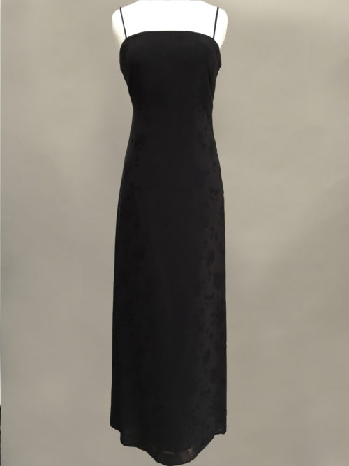 Black Slip Gown