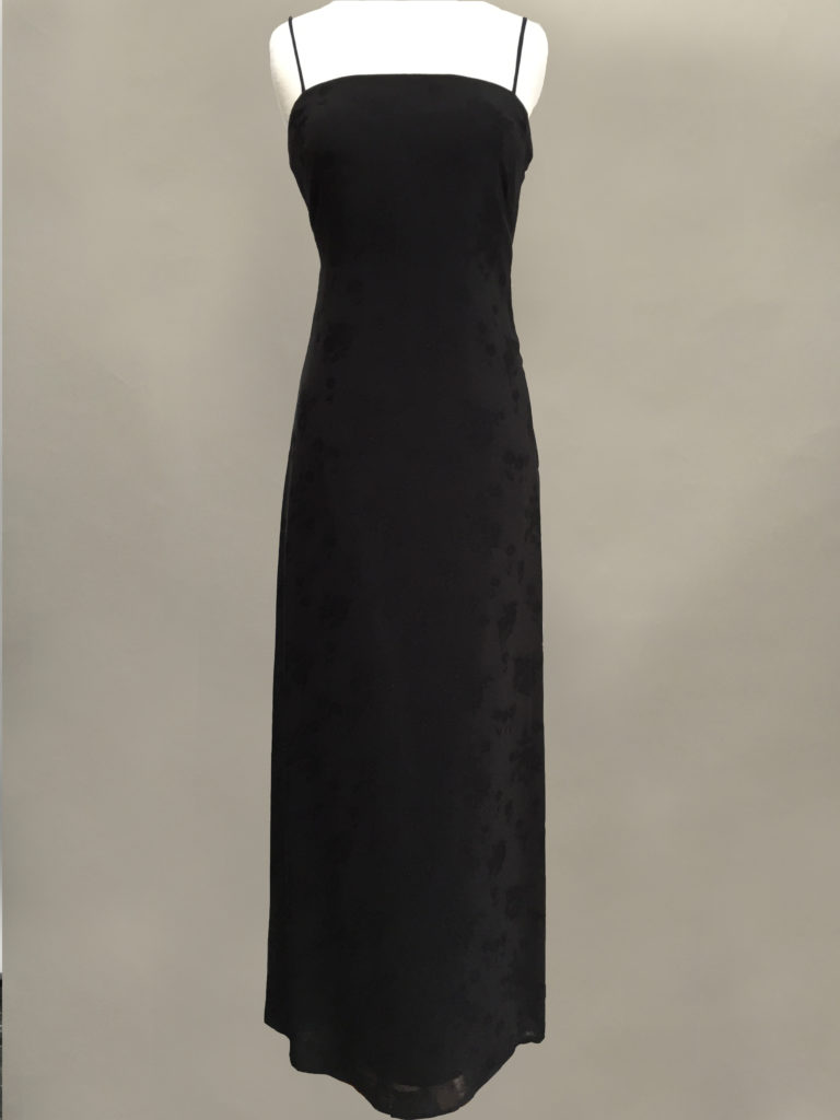 Black Slip Gown