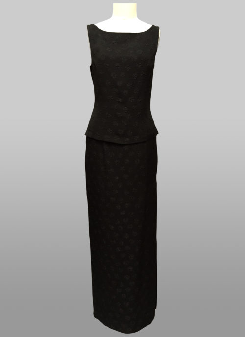 Shell top and long skirt