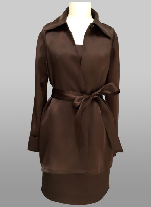 Chocolate swing jacket