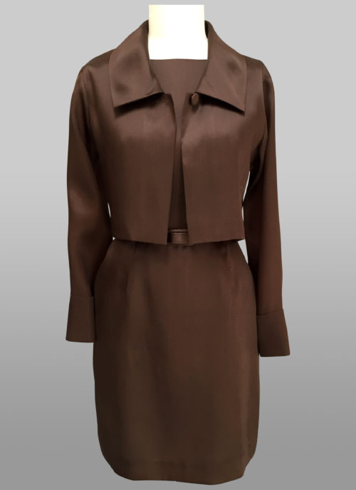 Organza jacket and dress