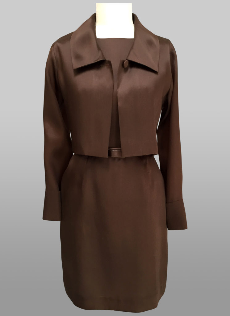 Organza jacket and dress
