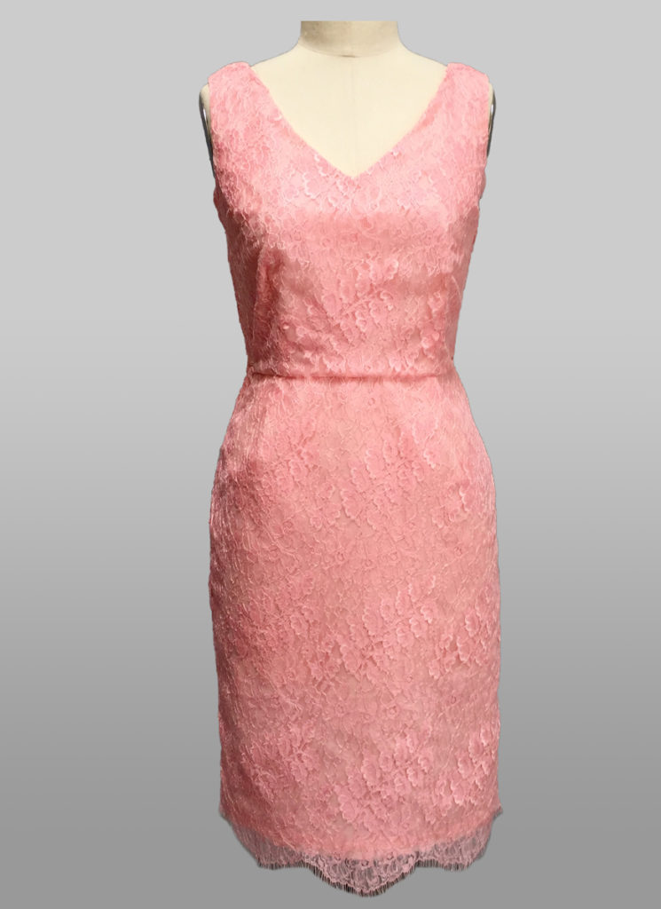 Pink Lace Dress
