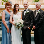 Blue 2 piece mother of the bride gown