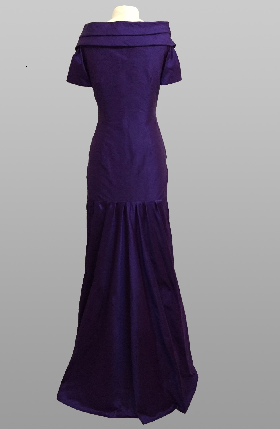 dark iris gown