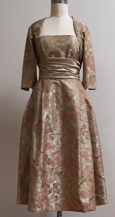 Mother of the bride dress with full skirt