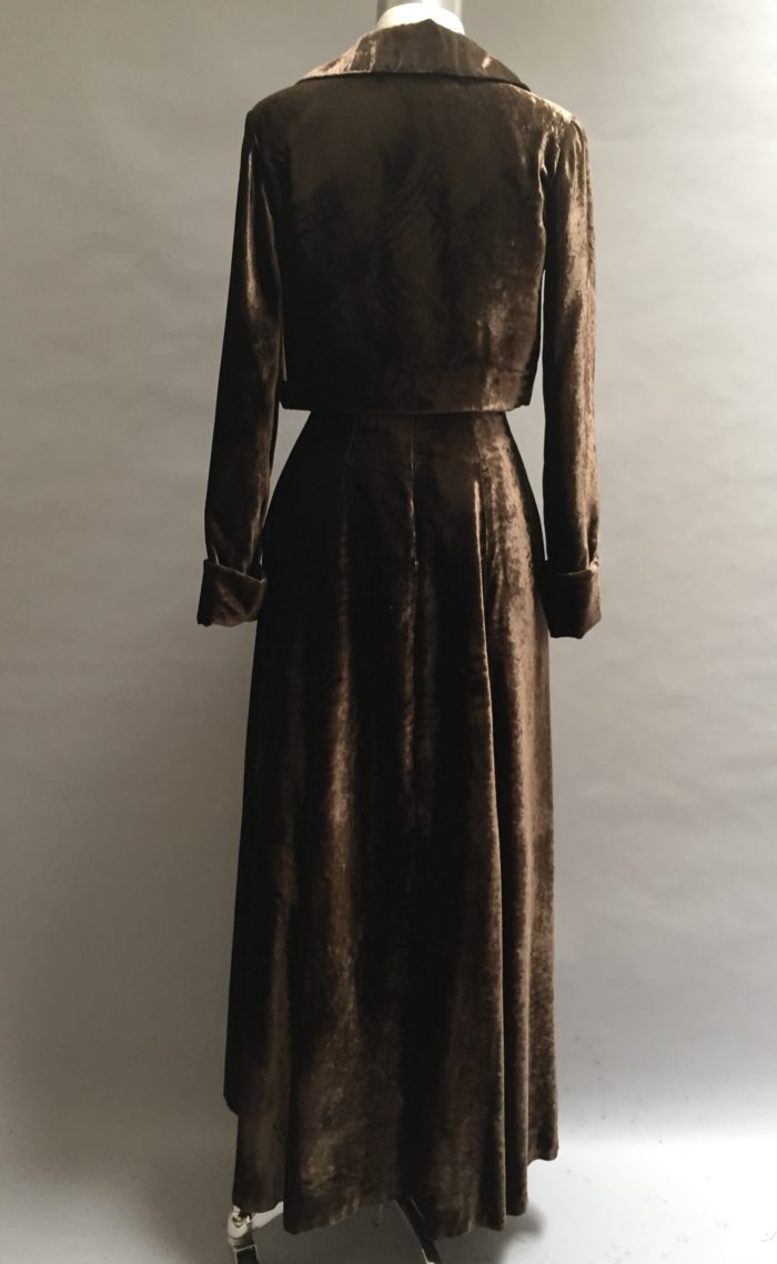 Siri Velvet Gown Jacket