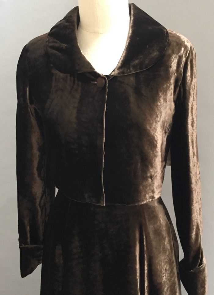 Siri Velvet Chocolate Jacket