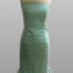 Siri aqua cocktail dress