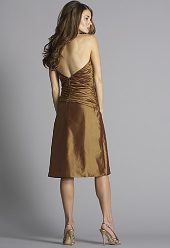 Strapless special occasion dress