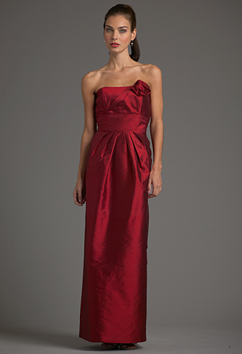 Dark Red Gown