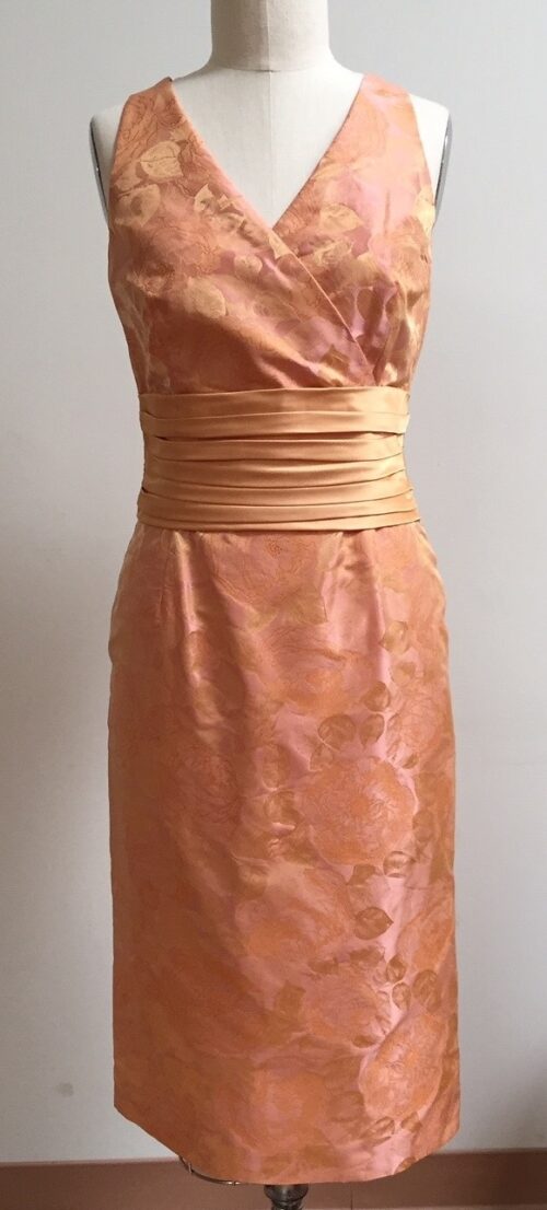 Siri Apricot Dress