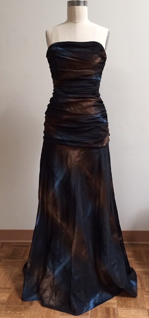 Black tie gown