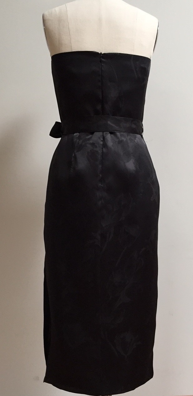 Black cocktail dress