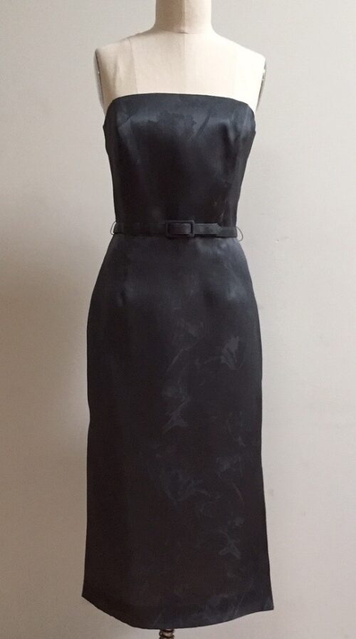 Strapless cocktail dress