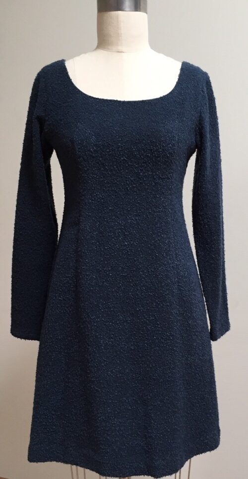 blue winter dress for the office